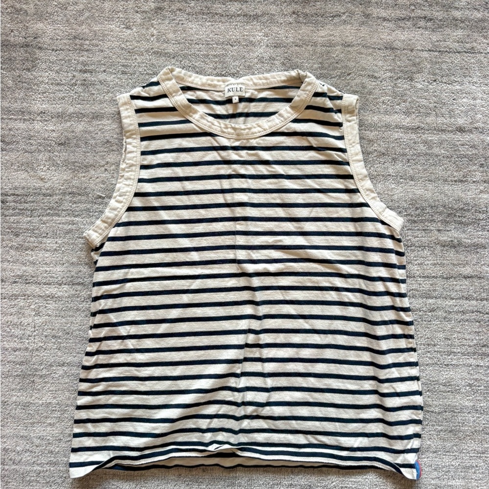 KULE THE TANK (cream/navy)